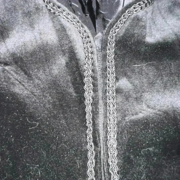 Vintage  Women’s Koret Black Velvet Jacket Size M/L - Picture 2 of 7